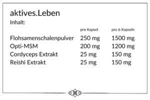 Regeneration, Vitalität, aktives Leben