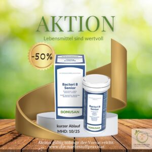 Bacteri 8 senior Darmbakterien Bonusan 28 Kapseln
