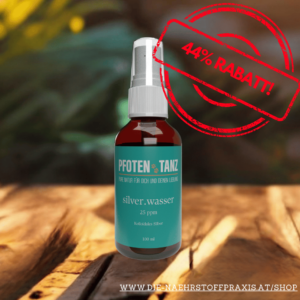 silver.wasser Kolloidales Silber Spray - PFOTENTANZ