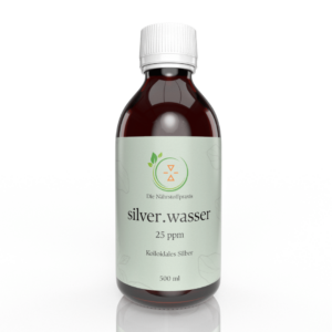 silver.wasser Kolloidales Silber 500ml - Die Nährstoffpraxis