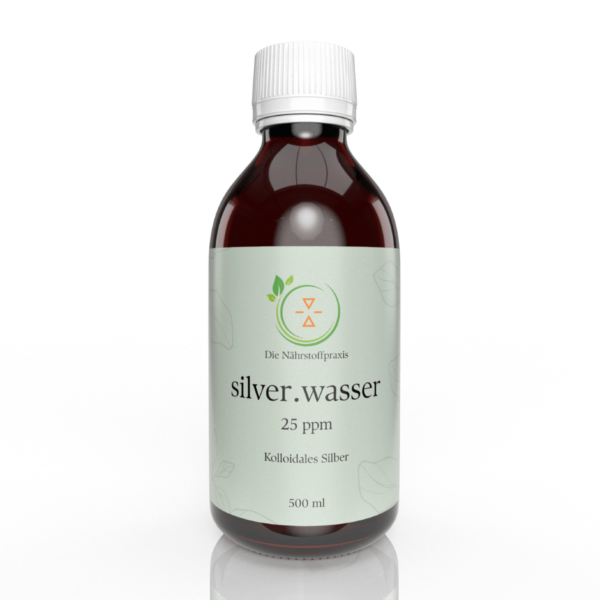 silver.wasser Kolloidales Silber 500ml - Die Nährstoffpraxis