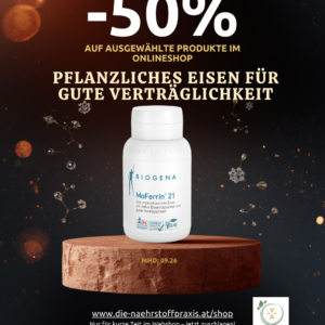 MoFerrin 21mg Eisen Biogena 60 Kapseln