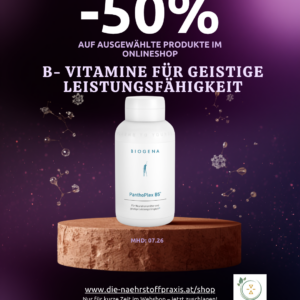 PanthoPlex B5 B-Vitamine Biogena 120 Kapseln