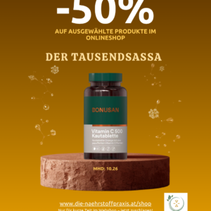 Vitamin C 500 Bonusan 60 Kautabletten