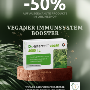 Vitamin D3 vegan 4000IE Intercell 90 Kapseln